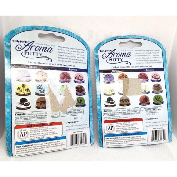 Spiced Apple & Lemongrass Aromatherapy Stress Relief .88 Oz Crayola Silly Putty - Picture 5 of 8